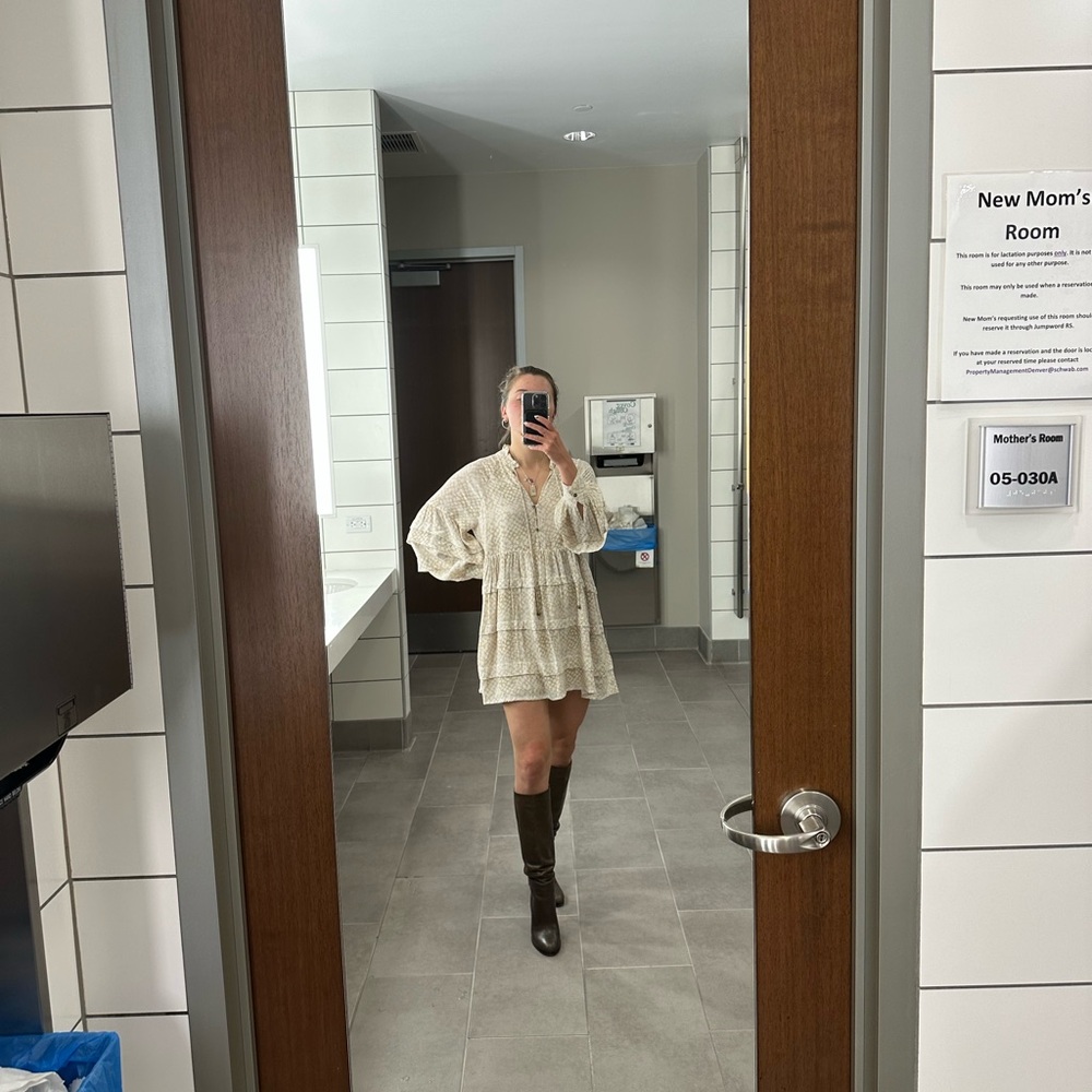Flowy shift dress